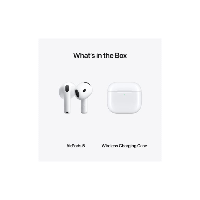Навушники Apple AirPods 5 with Wireless Charging Case (MKFT4ZE/A) - фото 7