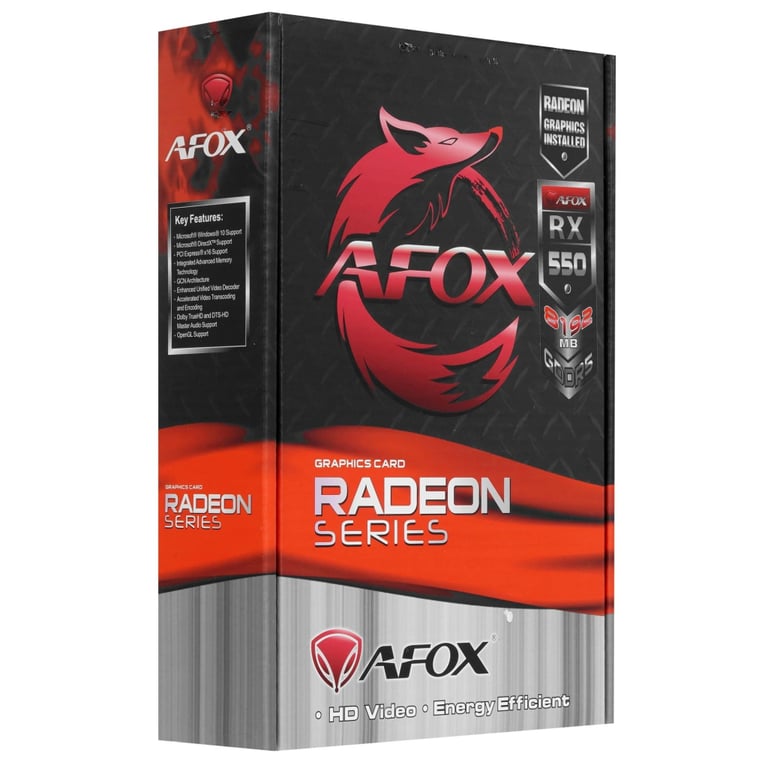 Відеокарта Afox Radeon RX 550 8Gb (AFRX550-8192D5H2-V2) - фото 9