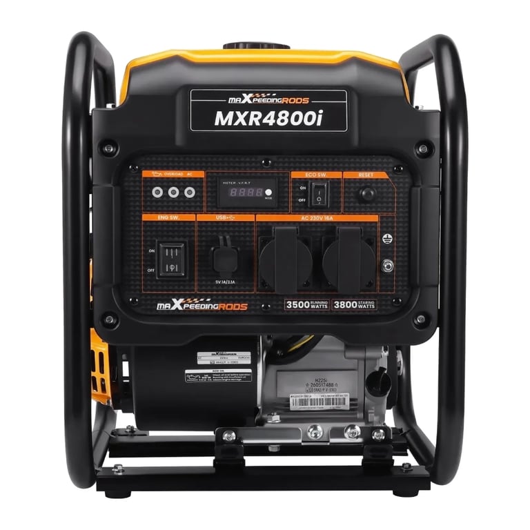 Генератор maXpeedingRODS MXR4500i інверторний (3,8 kW), 220V, 50H (mxr4800i) - фото 2