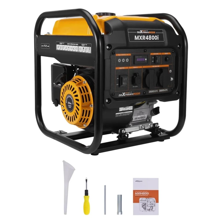 Генератор maXpeedingRODS MXR4500i інверторний (3,8 kW), 220V, 50H (mxr4800i) - фото 9