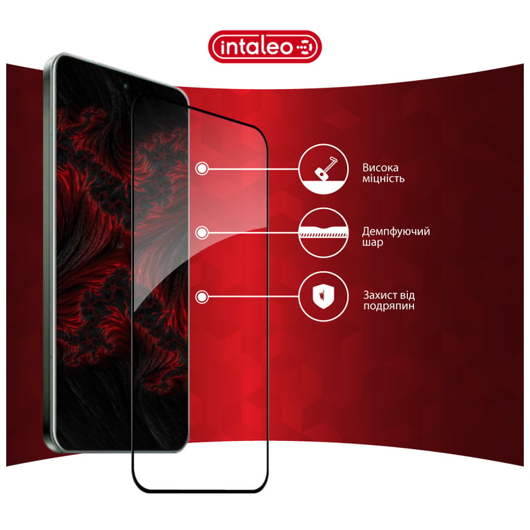 Скло захисне Intaleo 3D 9H Xiaomi Poco M8 Pro Black (1283126634550) - фото 5