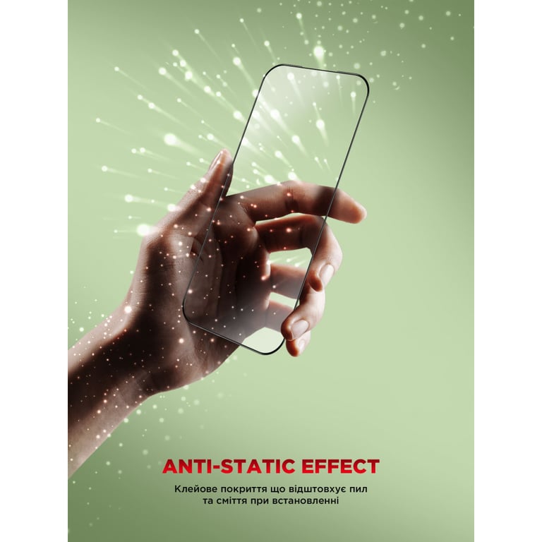 Скло захисне Armorstandart Corning Black Icon Apple iPhone 18 Pro (ARM92165) - фото 10