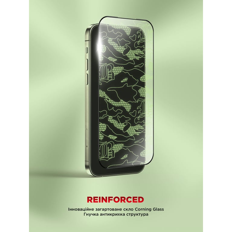 Скло захисне Armorstandart Corning Black Icon Apple iPhone 18 Pro (ARM92165) - фото 2