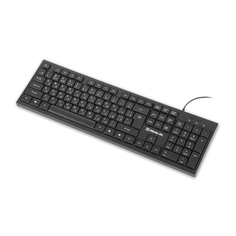 Клавіатура REAL-EL RK-510 USB Black (EL123100053) - фото 3