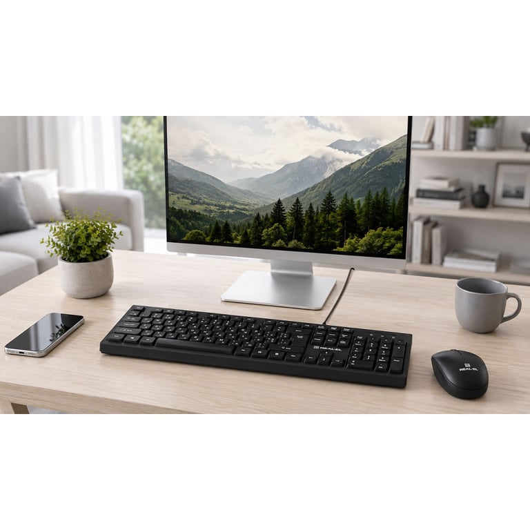 Клавіатура REAL-EL RK-510 USB Black (EL123100053) - фото 8