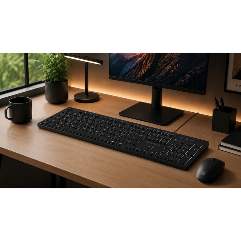 Клавіатура REAL-EL RK-7050 USB Black (EL123100054) - фото 8