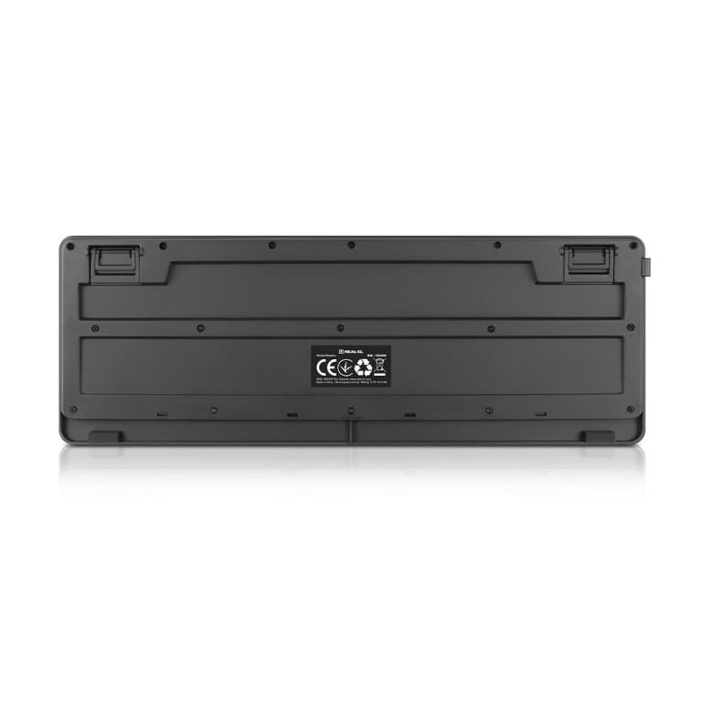 Клавіатура REAL-EL RK-760W Wireless Black (EL123100058) - фото 6