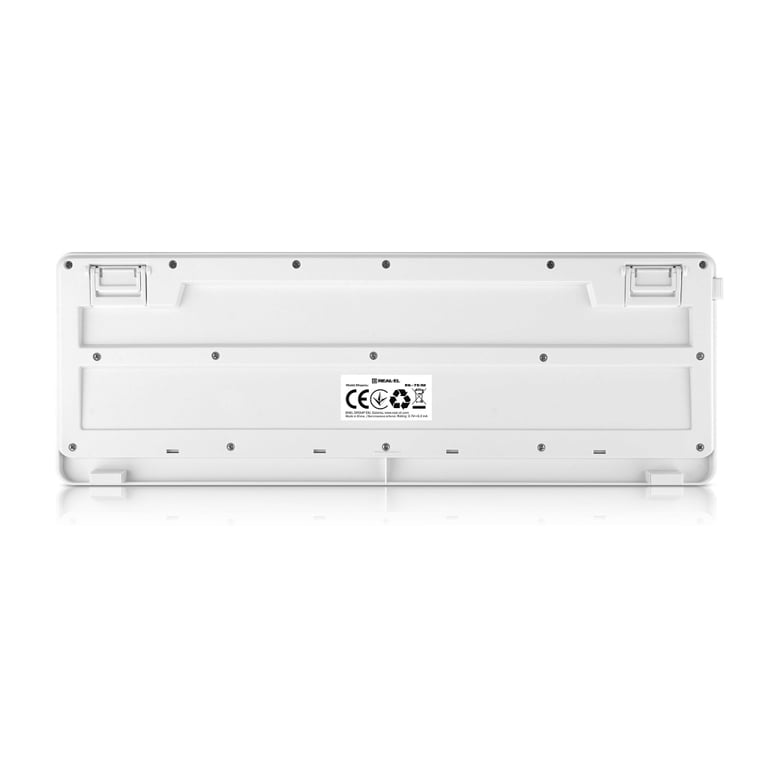 Клавіатура REAL-EL RK-761W Wireless White (EL123100059) - фото 7
