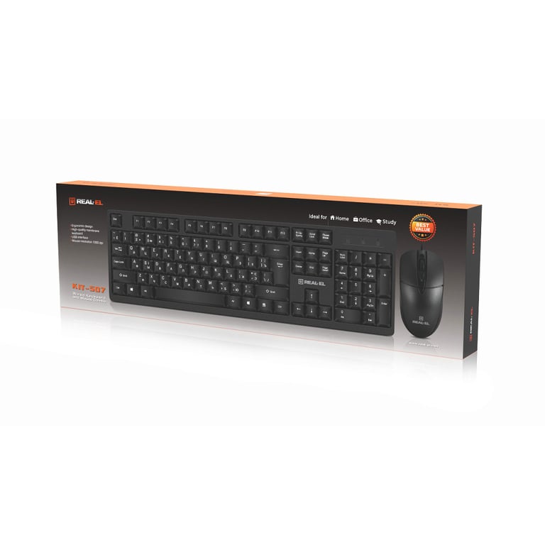 Комплект REAL-EL KIT-507 USB Black (EL123100055) - фото 8