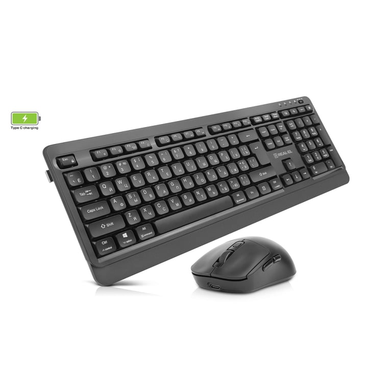 Комплект REAL-EL KIT-555W Wireless Black (EL123100056) - фото 2