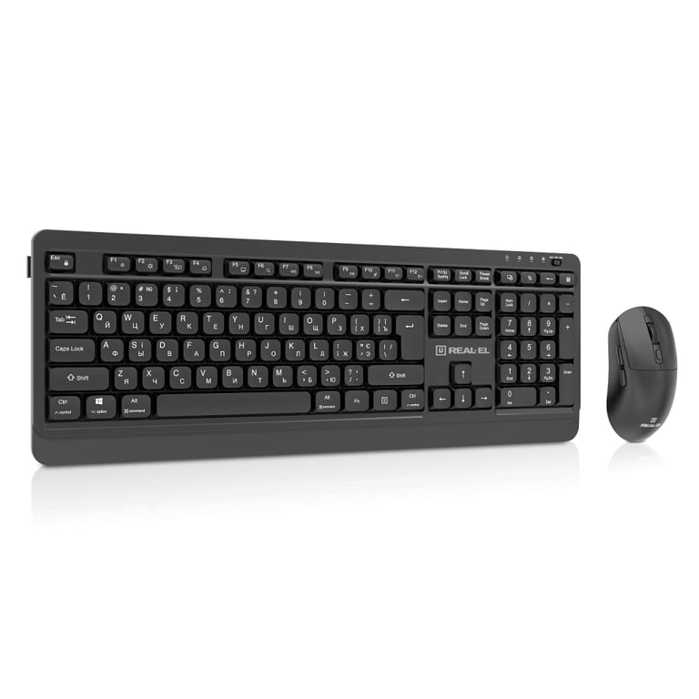 Комплект REAL-EL KIT-555W Wireless Black (EL123100056) - фото 3