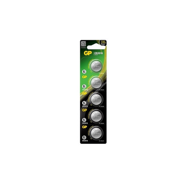 Батарейка Gp CR2016 Lithium 3.0V * 1 (відривається) (CR2016-2CPU5 / 4891199001123)