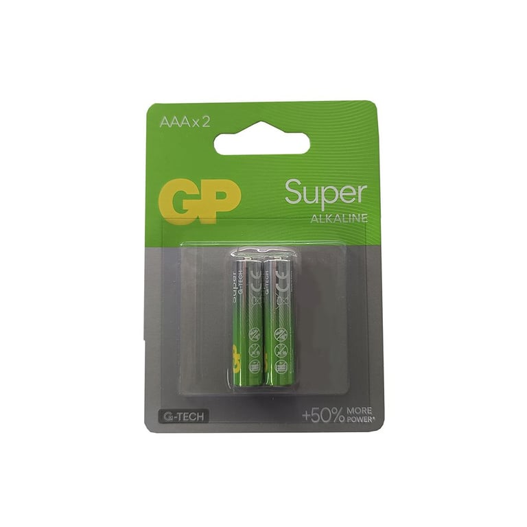 Батарейка Gp ААА LR3 Super Alcaline * 2 (24AETA21-2BC2 / 4891199000041)