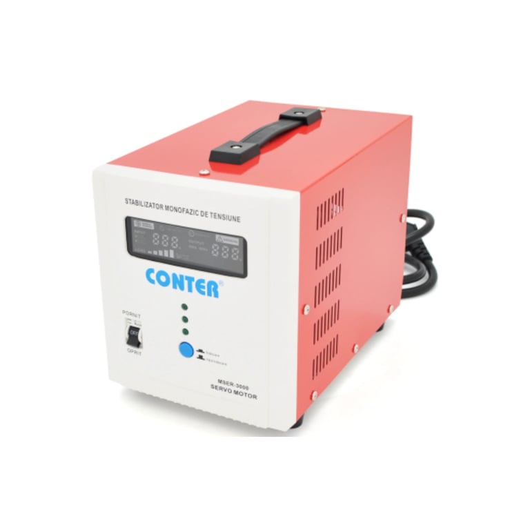 Стабілізатор напруги Conter MSER 3000 VA-V2/2250W, 1ф (MSER 3000 VA-V2) - фото 1