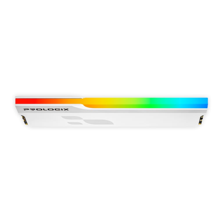 Модуль пам'яті для комп'ютера DDR4 16GB 3200 MHz Onyx White RGB Prologix (PRO16GB3200YWR4) - фото 3