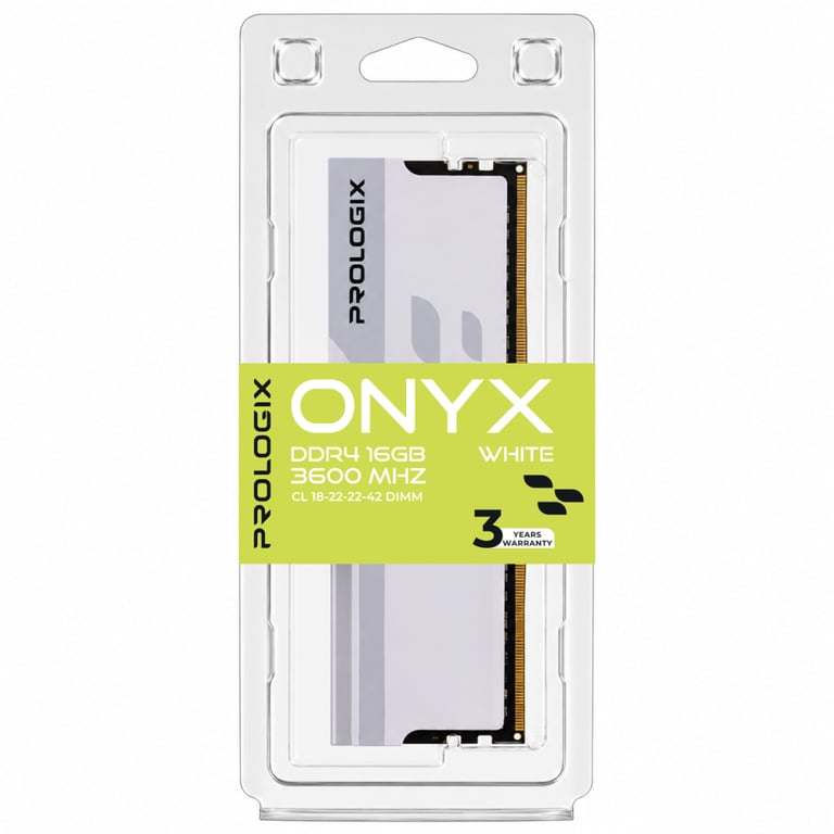 Модуль пам'яті для комп'ютера DDR4 16GB 3600 MHz Onyx White Prologix (PRO16GB3600YW4) - фото 4