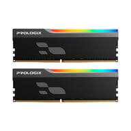 Модуль пам'яті для комп'ютера DDR4 32GB (2x16GB) 3200 MHz Onyx Black RGB Prologix (PRO32GB3200YBR4K) - фото 1