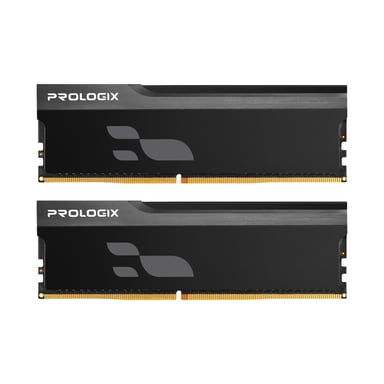 Модуль пам'яті для комп'ютера DDR4 32GB (2x16GB) 3600 MHz Onyx Black Prologix (PRO32GB3600YB4K) - фото 1