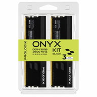 Модуль пам'яті для комп'ютера DDR4 32GB (2x16GB) 3600 MHz Onyx Black Prologix (PRO32GB3600YB4K) - фото 4