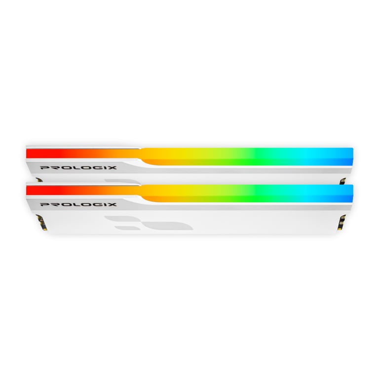 Модуль пам'яті для комп'ютера DDR4 16GB (2x8GB) 3600 MHz Onyx White RGB Prologix (PRO16GB3600YWR4K) - фото 3