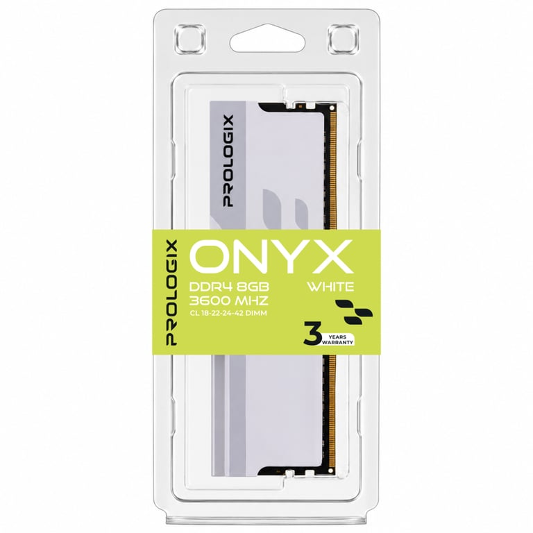 Модуль пам'яті для комп'ютера DDR4 8GB 3600 MHz Onyx White Prologix (PRO8GB3600YW4) - фото 4