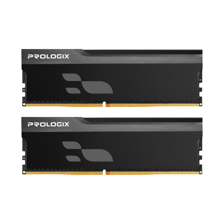 Модуль пам'яті для комп'ютера DDR5 32GB (2x16GB) 6000 MHz Onyx Black Prologix (PRO32GB6000YB5K) - фото 1