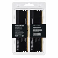 Модуль пам'яті для комп'ютера DDR5 32GB (2x16GB) 6000 MHz Onyx Black Prologix (PRO32GB6000YB5K) - фото 5