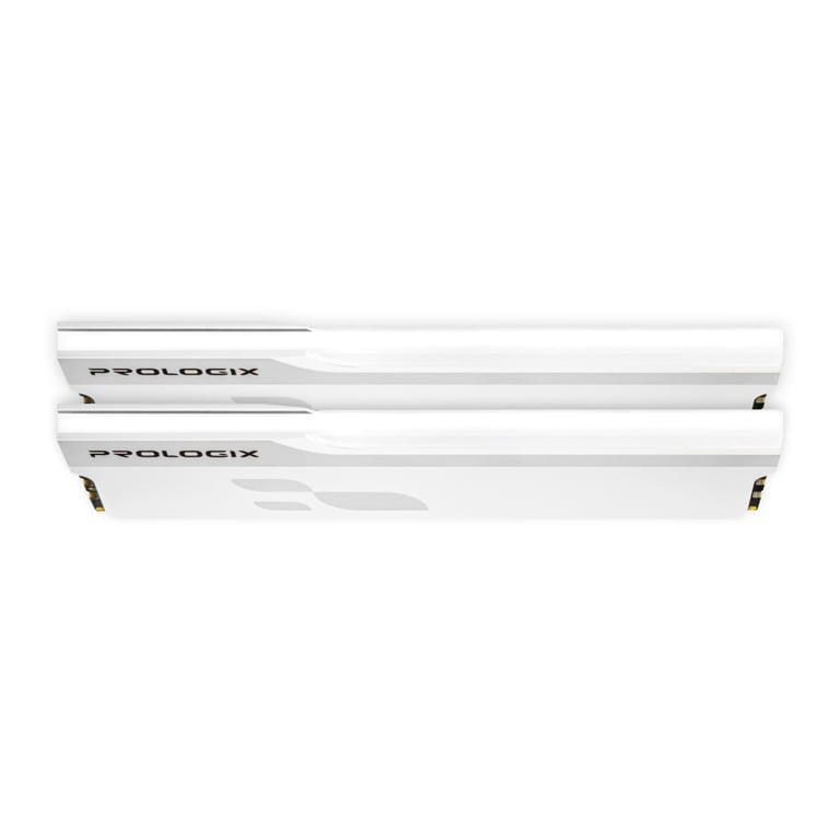 Модуль пам'яті для комп'ютера DDR5 32GB (2x16GB) 6000 MHz Onyx White Prologix (PRO32GB6000YW5K) - фото 3