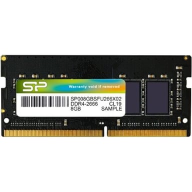 Модуль пам'яті для ноутбука SoDIMM DDR4 8GB 2666 MHz Silicon Power (SP008GBSFU266X02) - фото 1