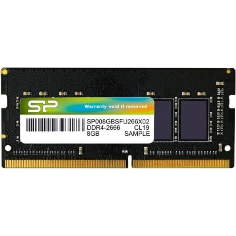 Модуль пам’яті для ноутбука SoDIMM DDR4 8GB 2666 MHz Silicon Power (SP008GBSFU266X02)