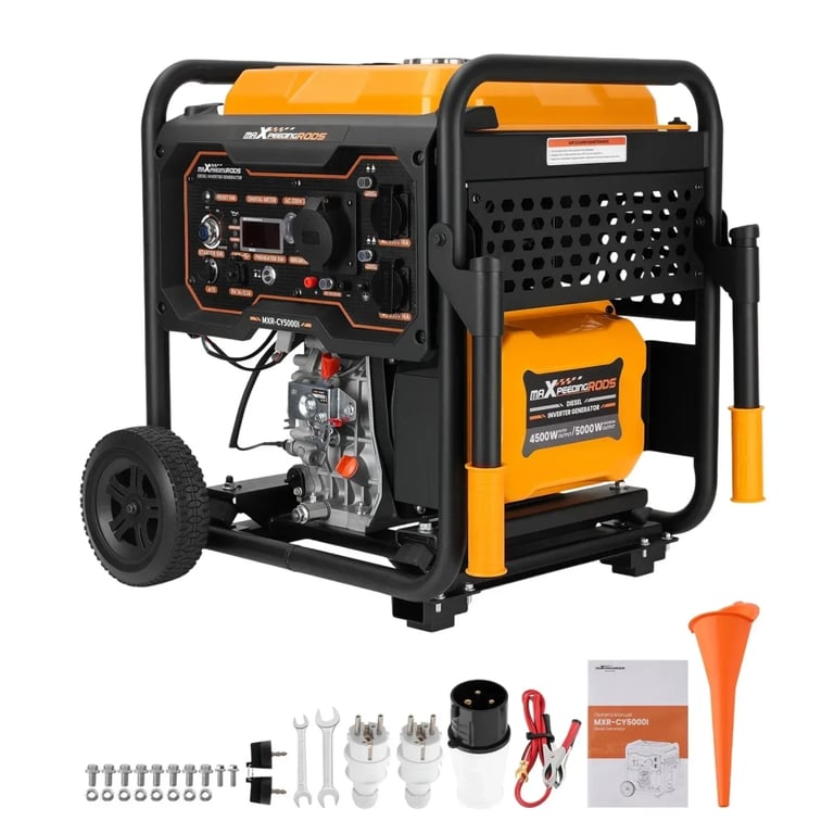 Генератор maXpeedingRODS MXR-CY5000i інверторний,дизель, 5kW, ATS (MXR-CY5000i) - фото 5