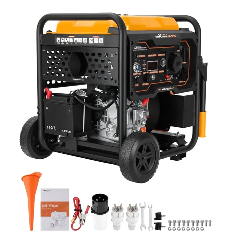 Генератор maXpeedingRODS MXR-CY5000i інверторний,дизель, 5kW, ATS (MXR-CY5000i) - фото 6