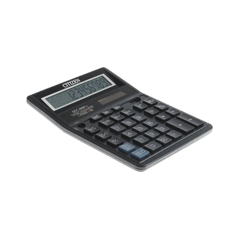 Калькулятор Citizen SDC-888T (II) (SDC-888T) - фото 3