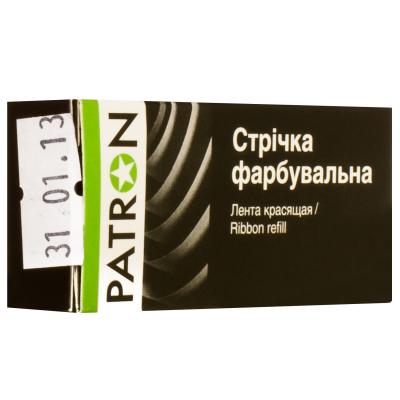 Стрічка до принтерів 13мм х 7м (Л.М.) Patron (RIB-PN-12.7x7-ЛМ-B) - фото 1
