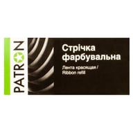 Стрічка до принтерів 13мм х 7м (Л.М.) Patron (RIB-PN-12.7x7-ЛМ-B) - фото 2