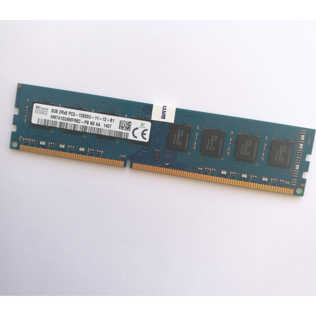 Модуль памяти для компьютера DDR3 8GB 1600 MHz Hynix (HMT41GU6MFR8C-PBN0 / HMT41GU6 / HMT41GU6) - главное фото