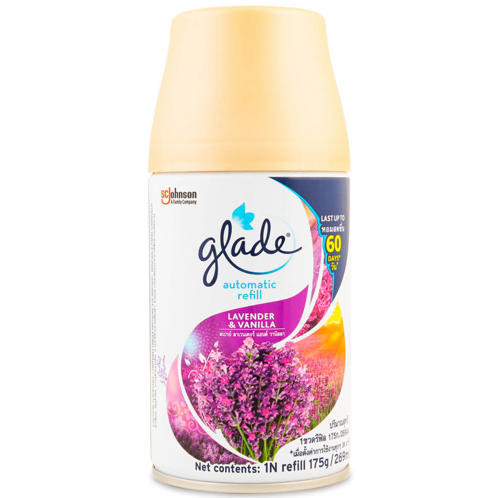 Освежитель воздуха Glade Лаванда и ваниль сменный баллон 269 мл (8850175010418/8690784817110) - главное фото