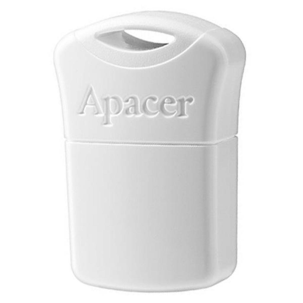 USB флеш накопитель Apacer 64GB AH116 White USB 2.0 (AP64GAH116W-1) - главное фото