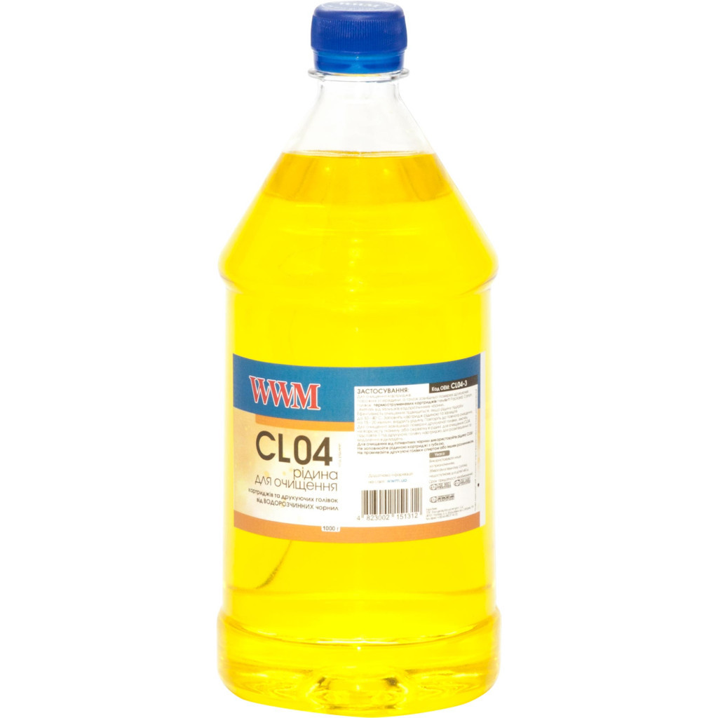 Чистящая жидкость WWM for water-soluble /1000г (CL04-3) - главное фото
