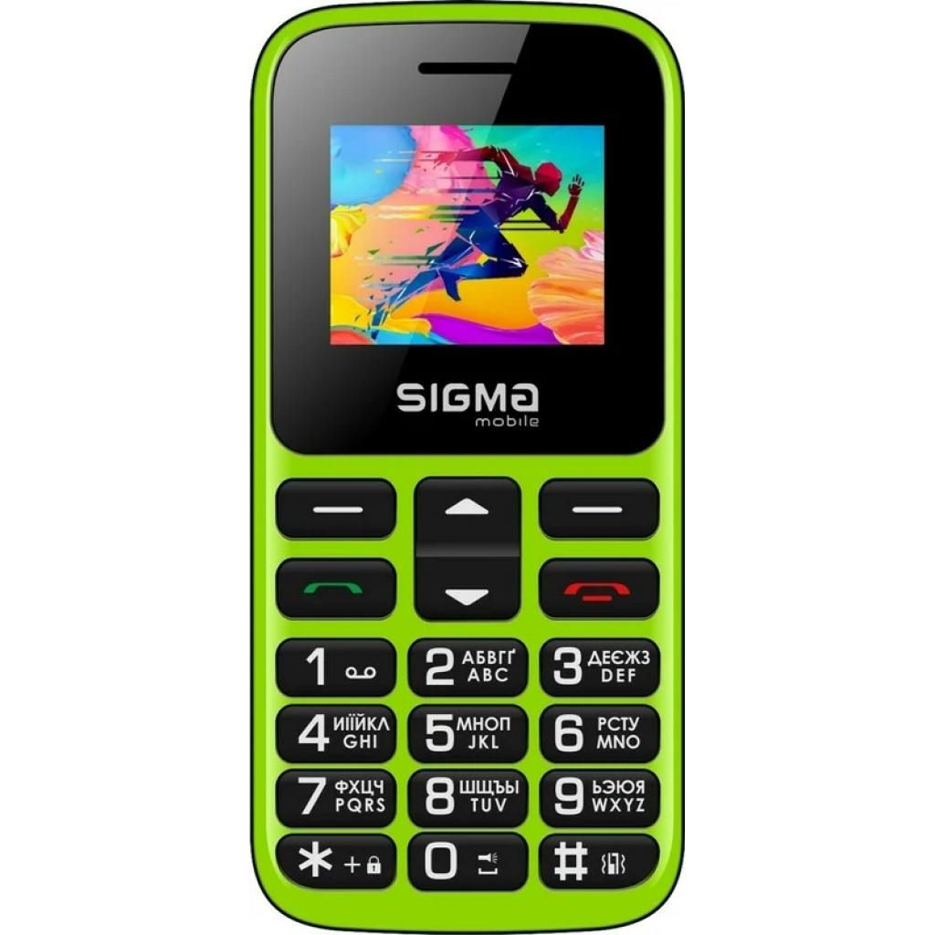 Мобильный телефон Sigma Comfort 50 HIT2020 Green (4827798120941) - главное фото