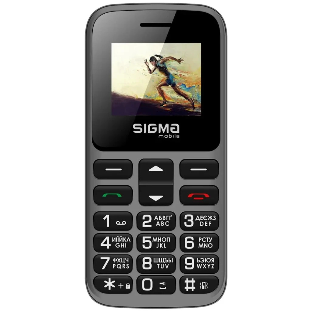 Мобильный телефон Sigma Comfort 50 HIT2020 Grey (4827798120927) - главное фото