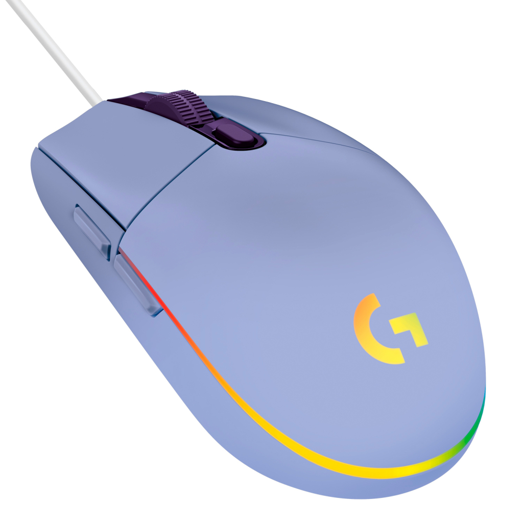 Мышка Logitech G102 Lightsync Lilac (910-005854) - главное фото