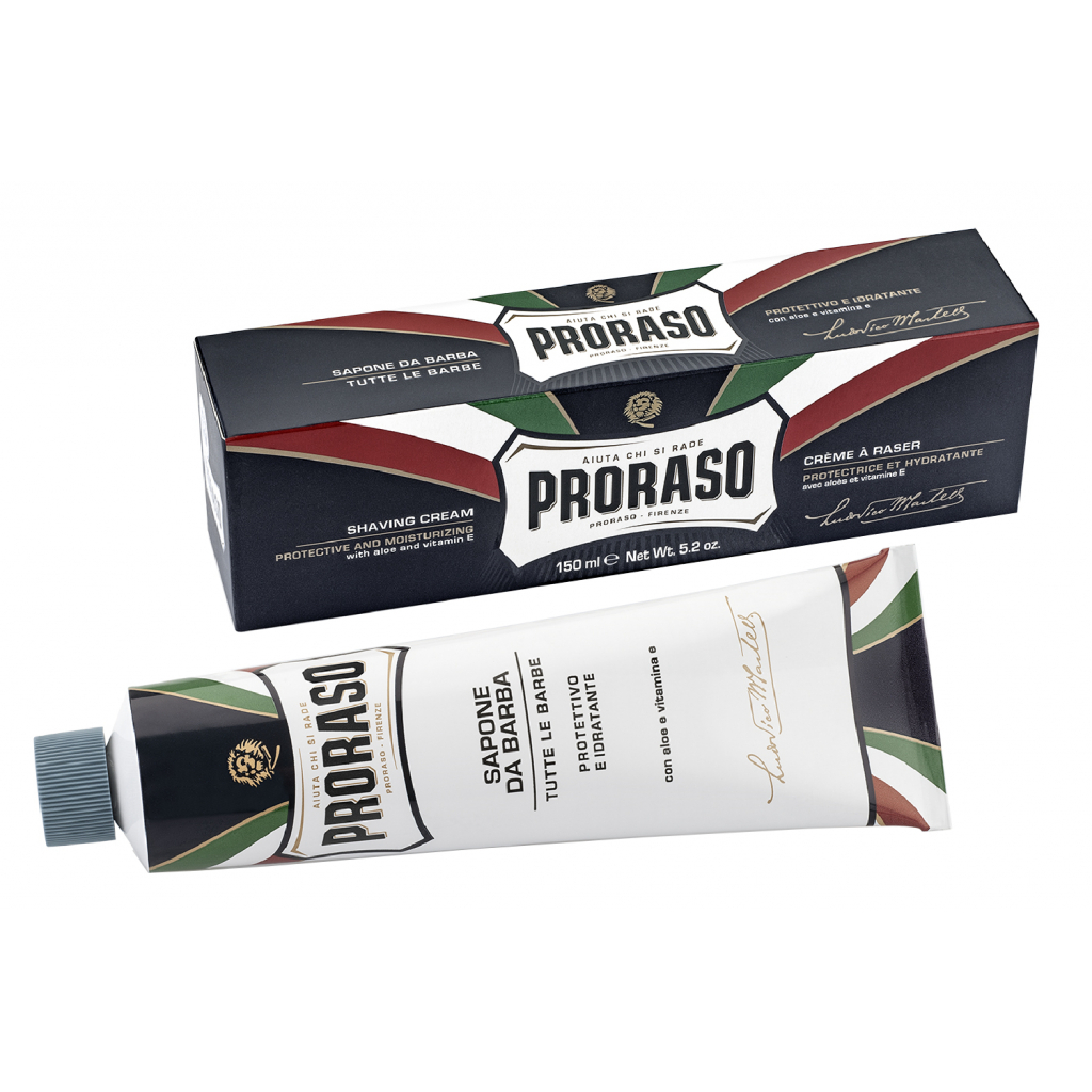 Крем для бритья Proraso с экстрактом алоэ и витамином Е 150 мл (8004395001477) - главное фото