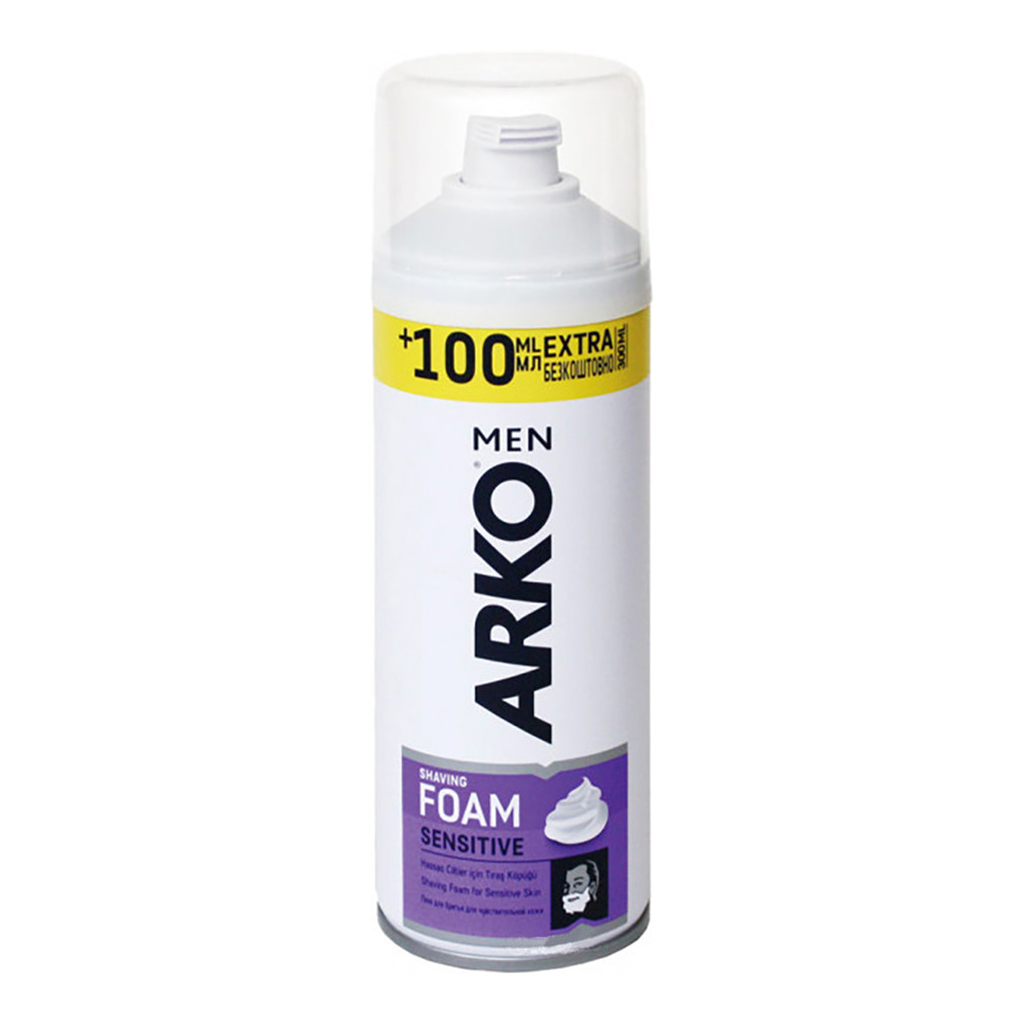 Пена для бритья ARKO Sensitive 300 мл (8690506346584) - главное фото