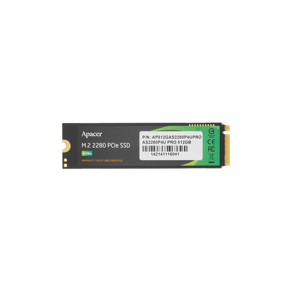 Накопитель SSD M.2 2280 512GB Apacer (AP512GAS2280P4UPRO-1) - главное фото