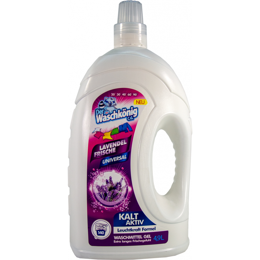 Гель для стирки Waschkonig Universal Lavendel 4.9 л (4260418931020) - главное фото