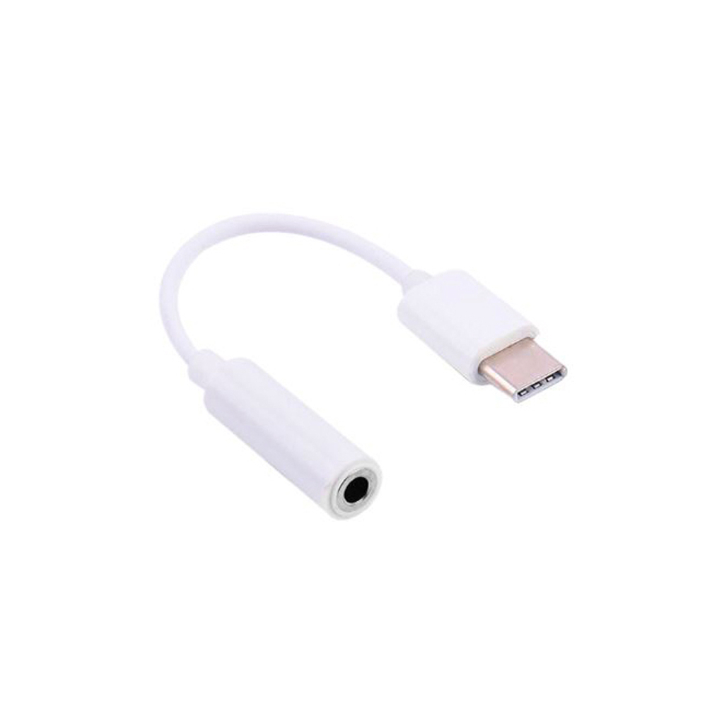 Переходник Lapara USB Type-C Male - Audio AUX mini jack 3,5 mm Female (LA-Type-C-Audio-3.5mm white) - главное фото