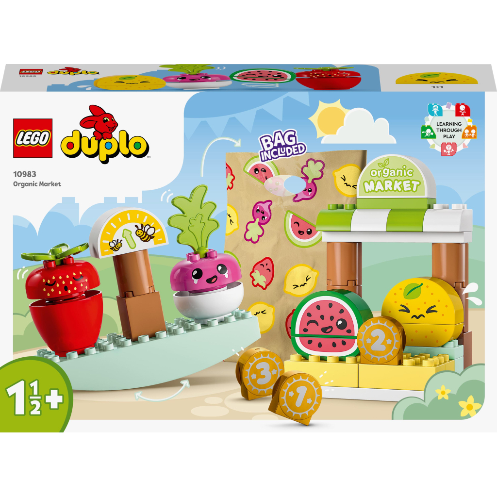Конструктор LEGO DUPLO My First Органический рынок 40 деталей (10983) - главное фото