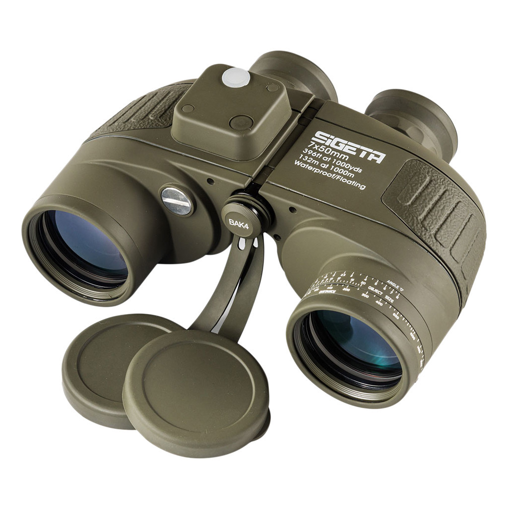 Бинокль Sigeta Admiral 7x50 Military Floating/Compass/Reticle (65810) - главное фото