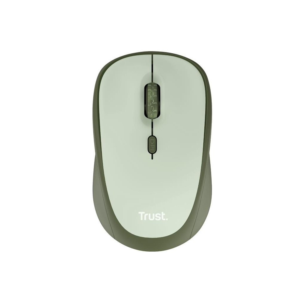 Мышка Trust YVI+ Silent Eco Wireless Green (24552) - главное фото